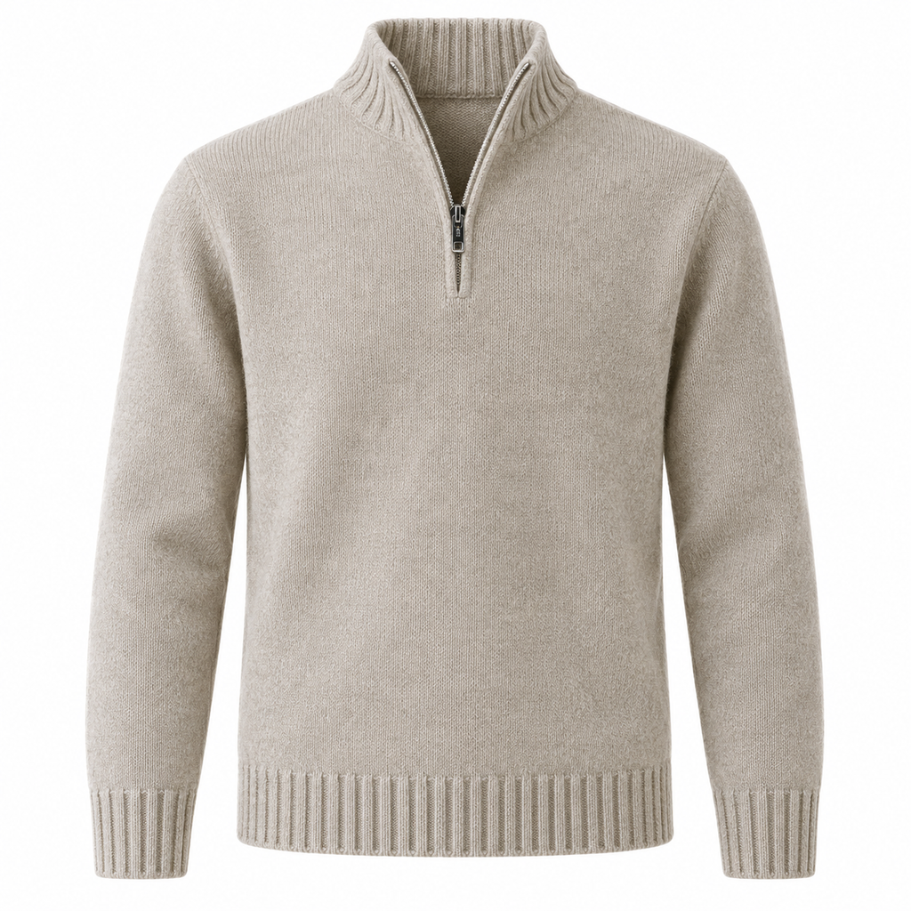 Men’s Turtleneck Knit Sweater