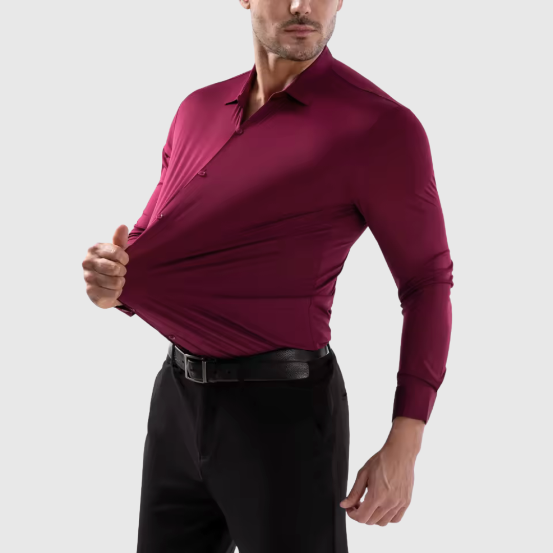 Men’s Stretch Formal Dress Shirt