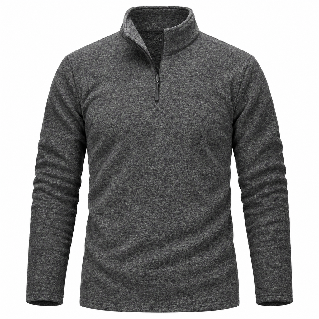 Men’s Quarter-Zip Fleece Sweater
