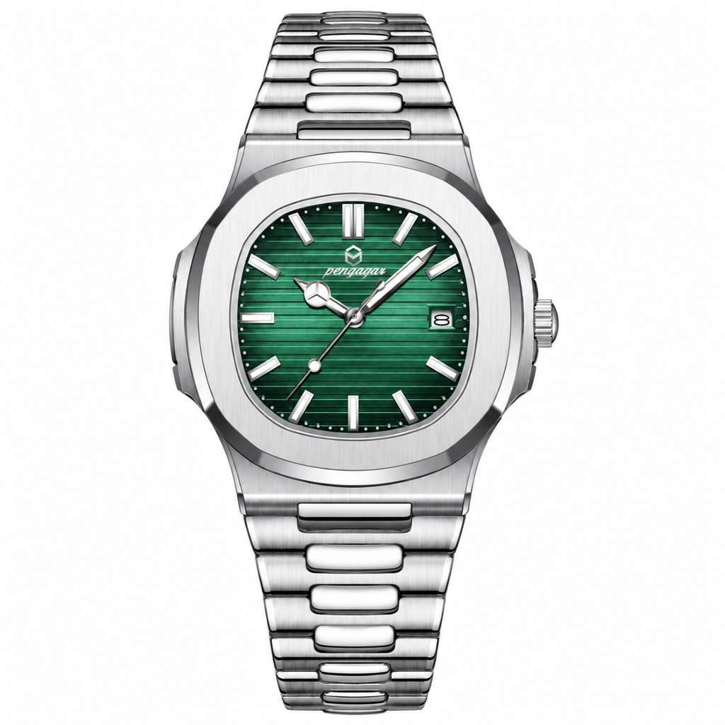 Square Stainless Steel Military Watch