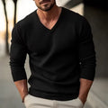 Men’s V-Neck Knit Jumper