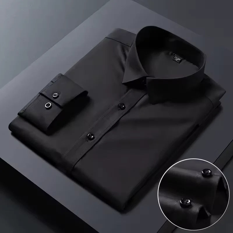 Men’s Bamboo Blend Slim Fit Dress Shirt