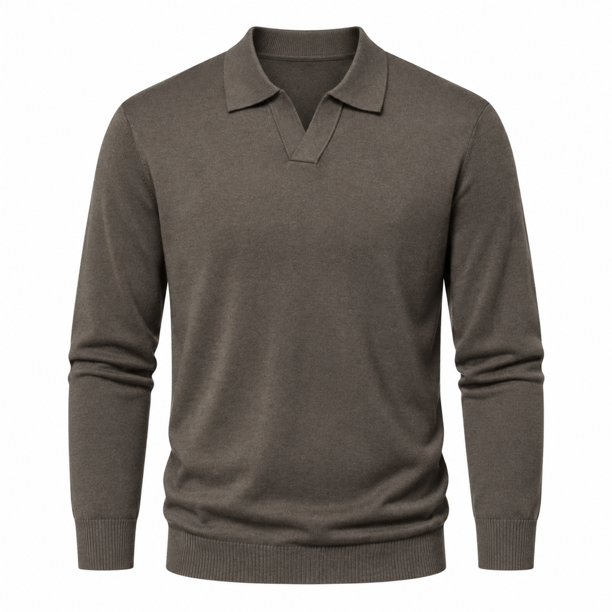 Men’s V-Neck Wool Sweater