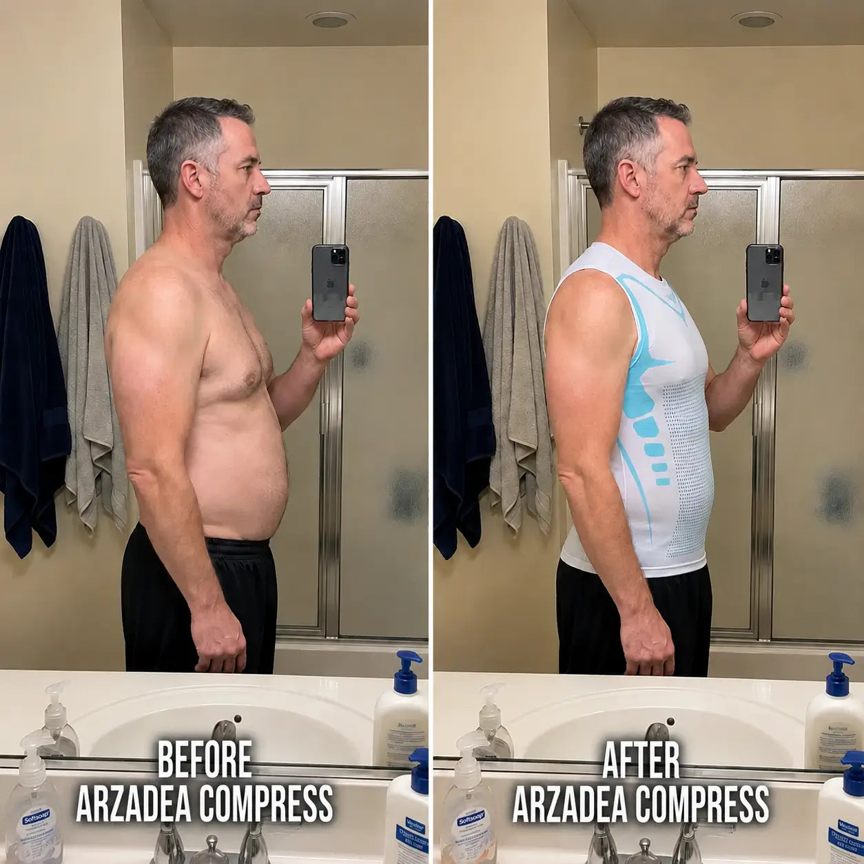 Arzadea Compress | Look in Shape & Feel Confident Again.