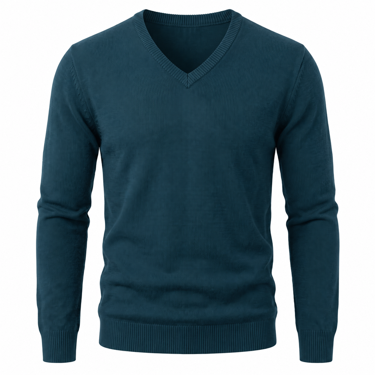 Men’s V-Neck Knit Jumper