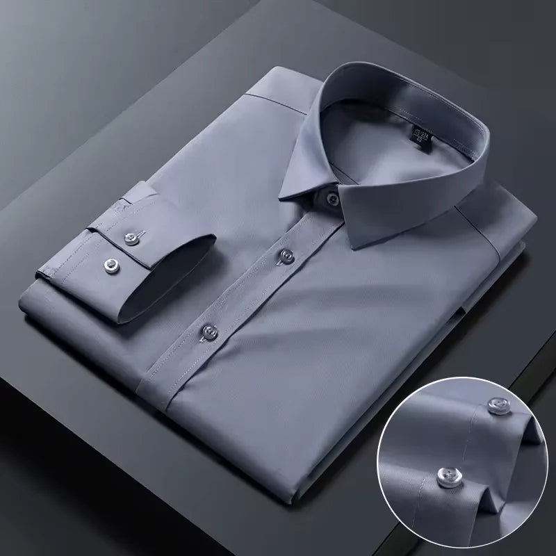 Men’s Bamboo Blend Slim Fit Dress Shirt