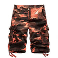 Men’s Camo Cargo Shorts – Tactical Multi-Pocket Camouflage Shorts