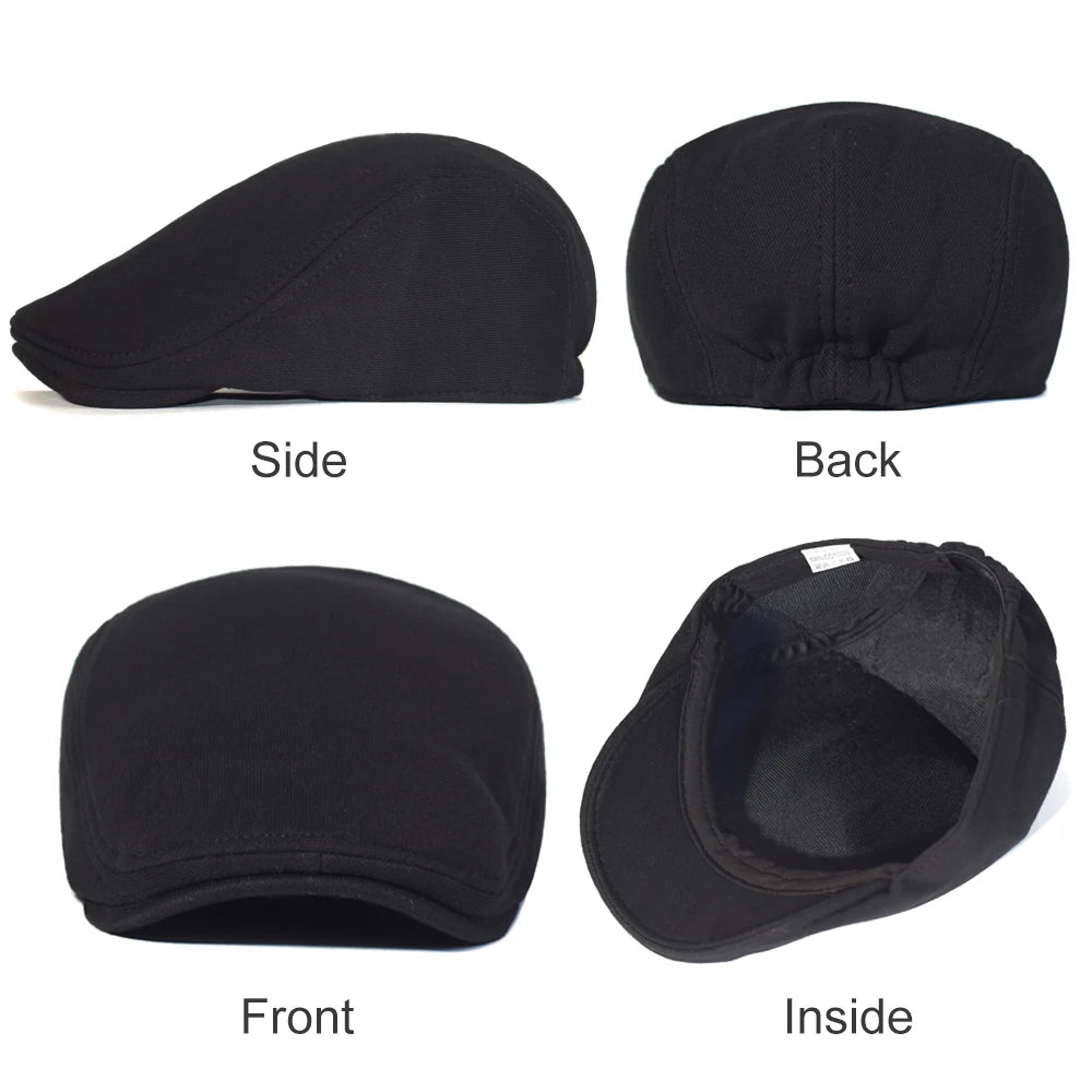 Classic Cotton Flat Cap
