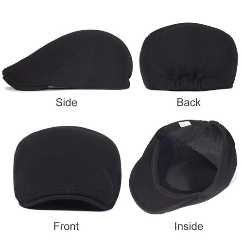 Classic Cotton Flat Cap