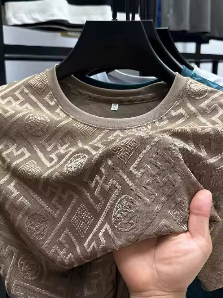 Men’s Cool Touch Patterned T-Shirt
