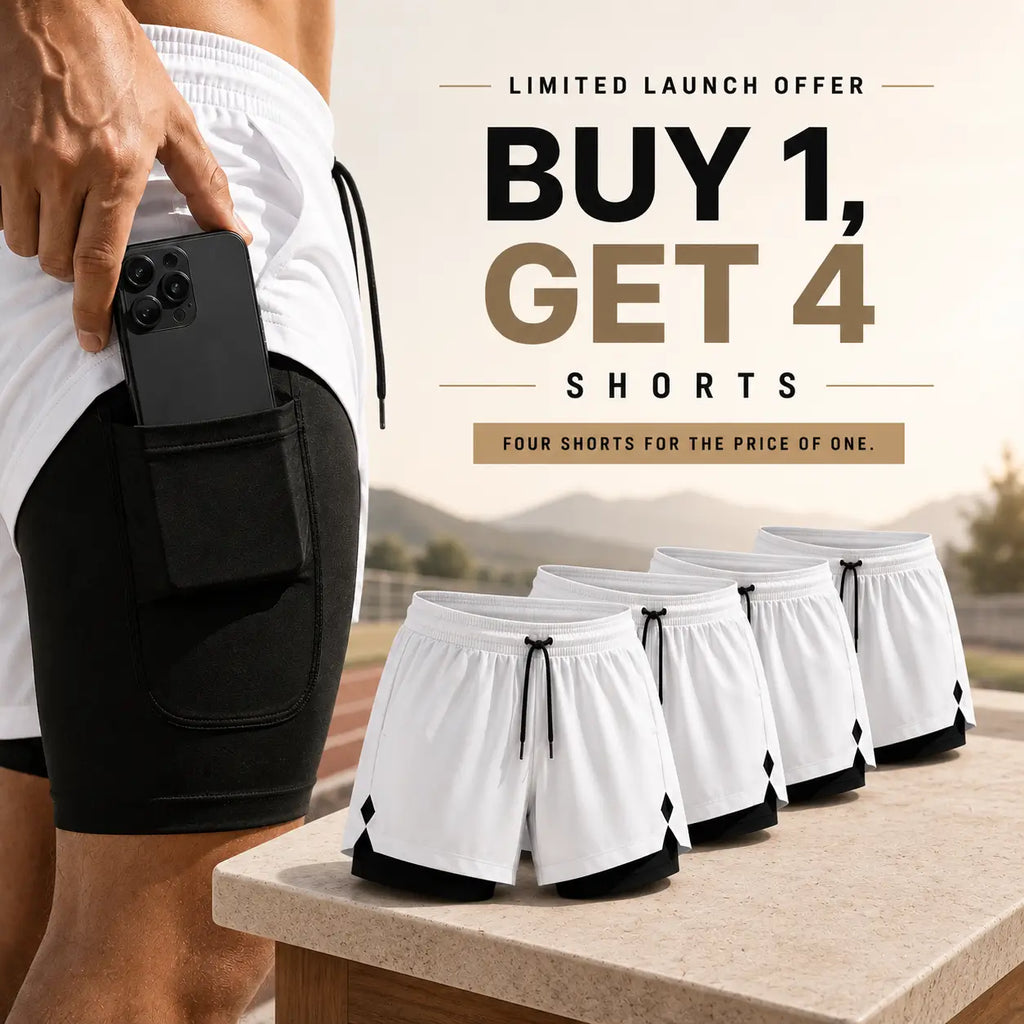 Arzadea 2-in-1 Running Shorts — Run Worry-Free