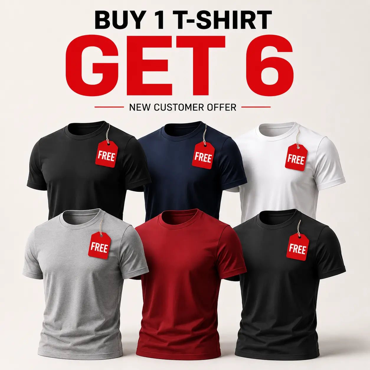 Men’s Versatile Everyday T-Shirt — Lightweight & Breathable