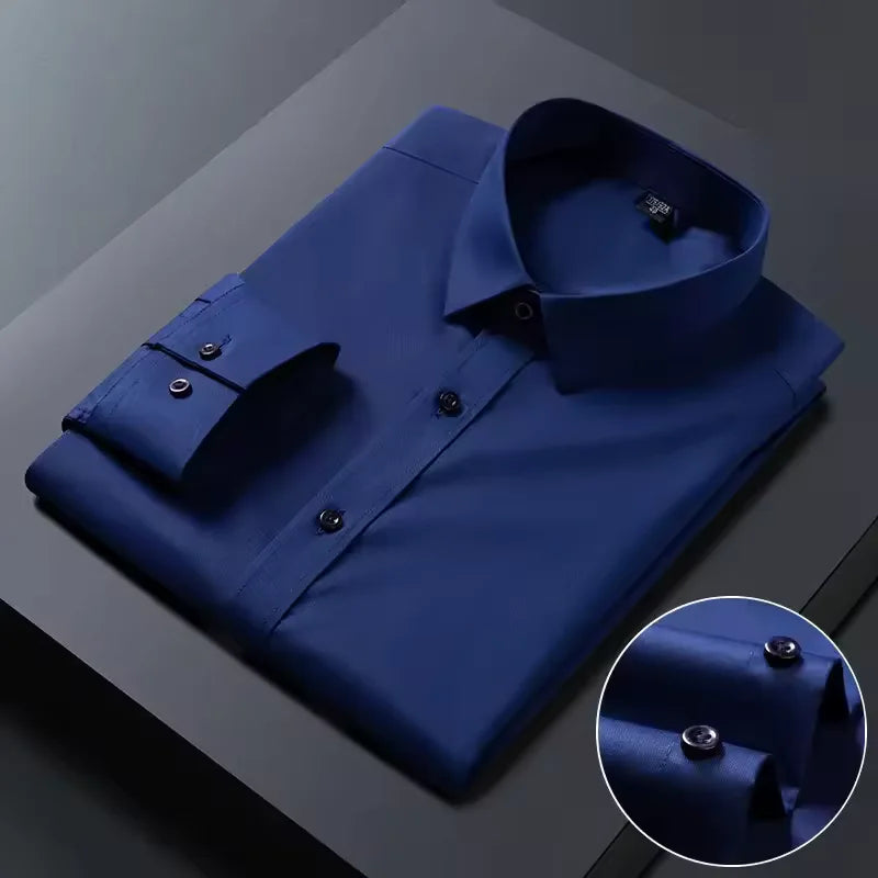 Men’s Bamboo Blend Slim Fit Dress Shirt