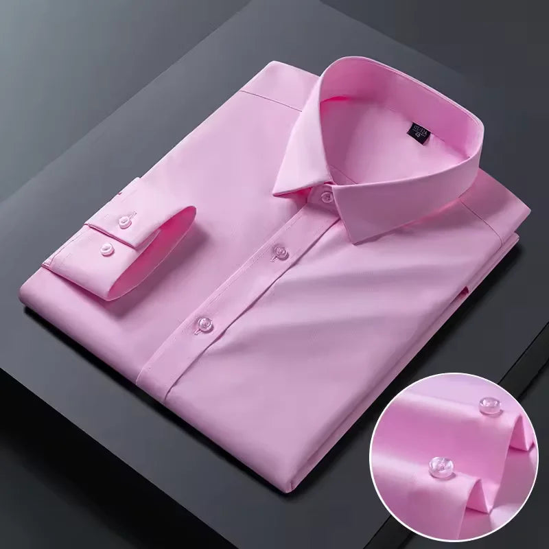 Men’s Bamboo Blend Slim Fit Dress Shirt