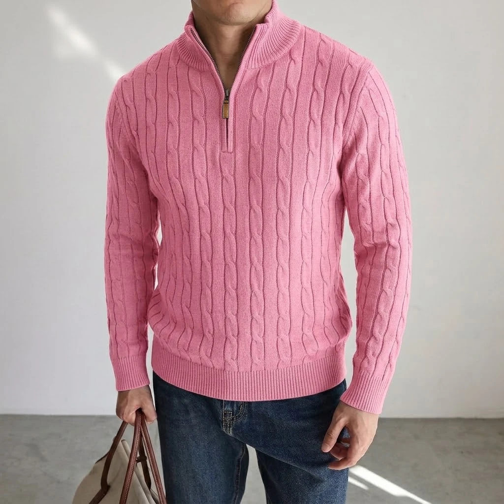 Men’s Smart Half-Zip Sweater