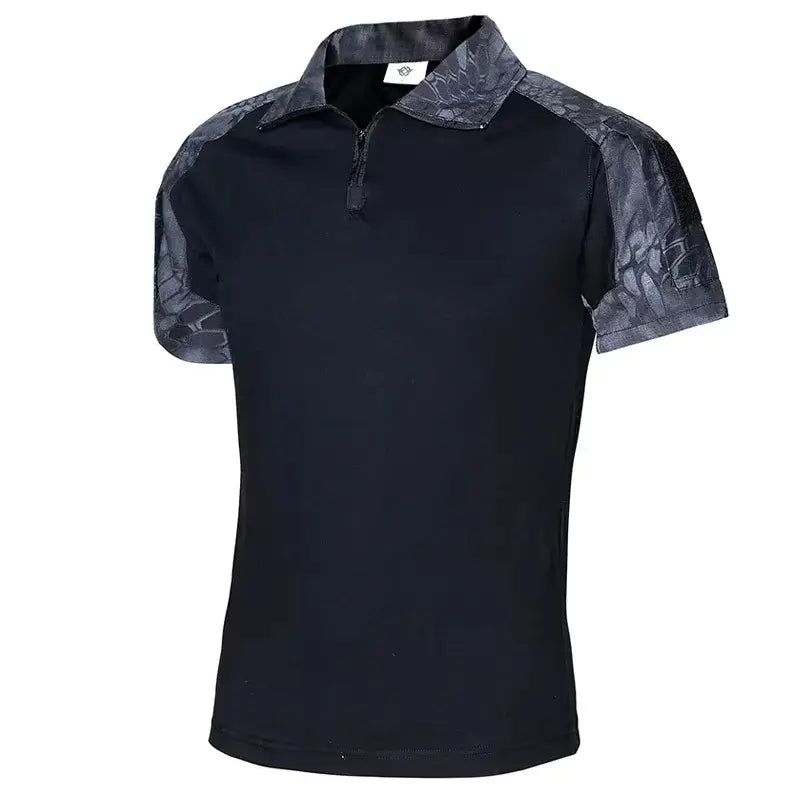 Men’s Quick-Dry Tactical Camo T-Shirt – All-Day Comfort Outdoor Tee