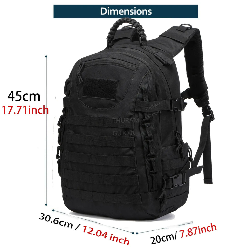 Tactical Backpack 38L – Waterproof & Built for Everyday Use