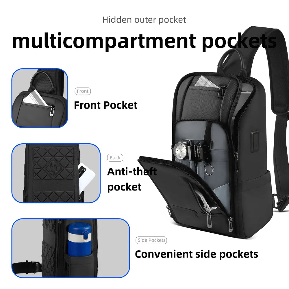 Men’s Anti-Theft Crossbody Bag