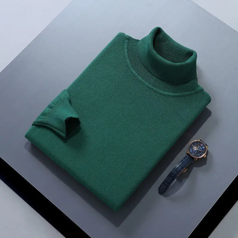 Men’s Cashmere Blend Turtleneck.