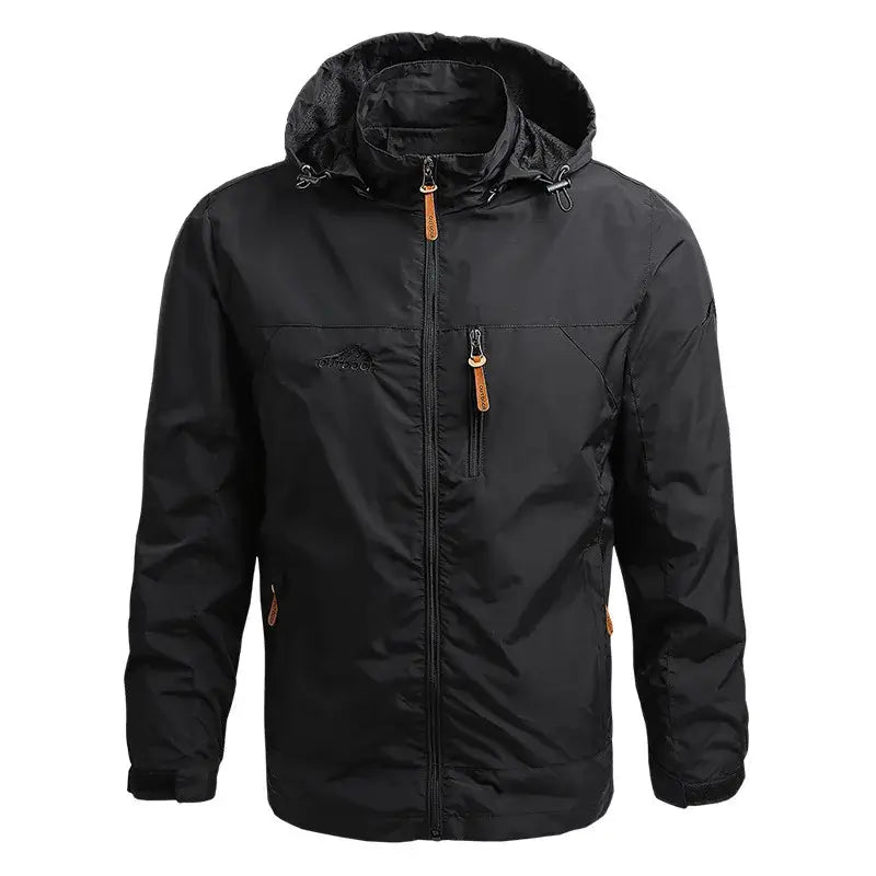 Men’s Waterproof Tactical Windbreaker – Outdoor Adventures Jacket