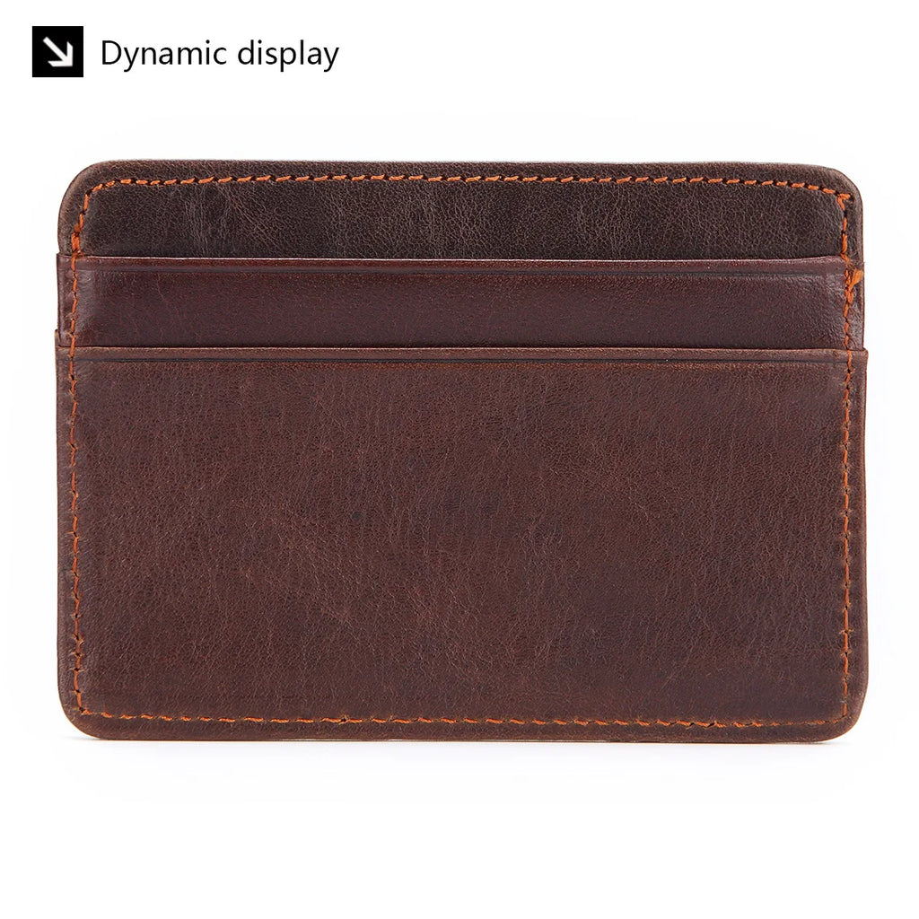 Slim Leather Card Holder