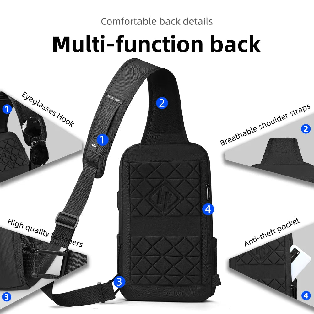 Men’s Anti-Theft Crossbody Bag