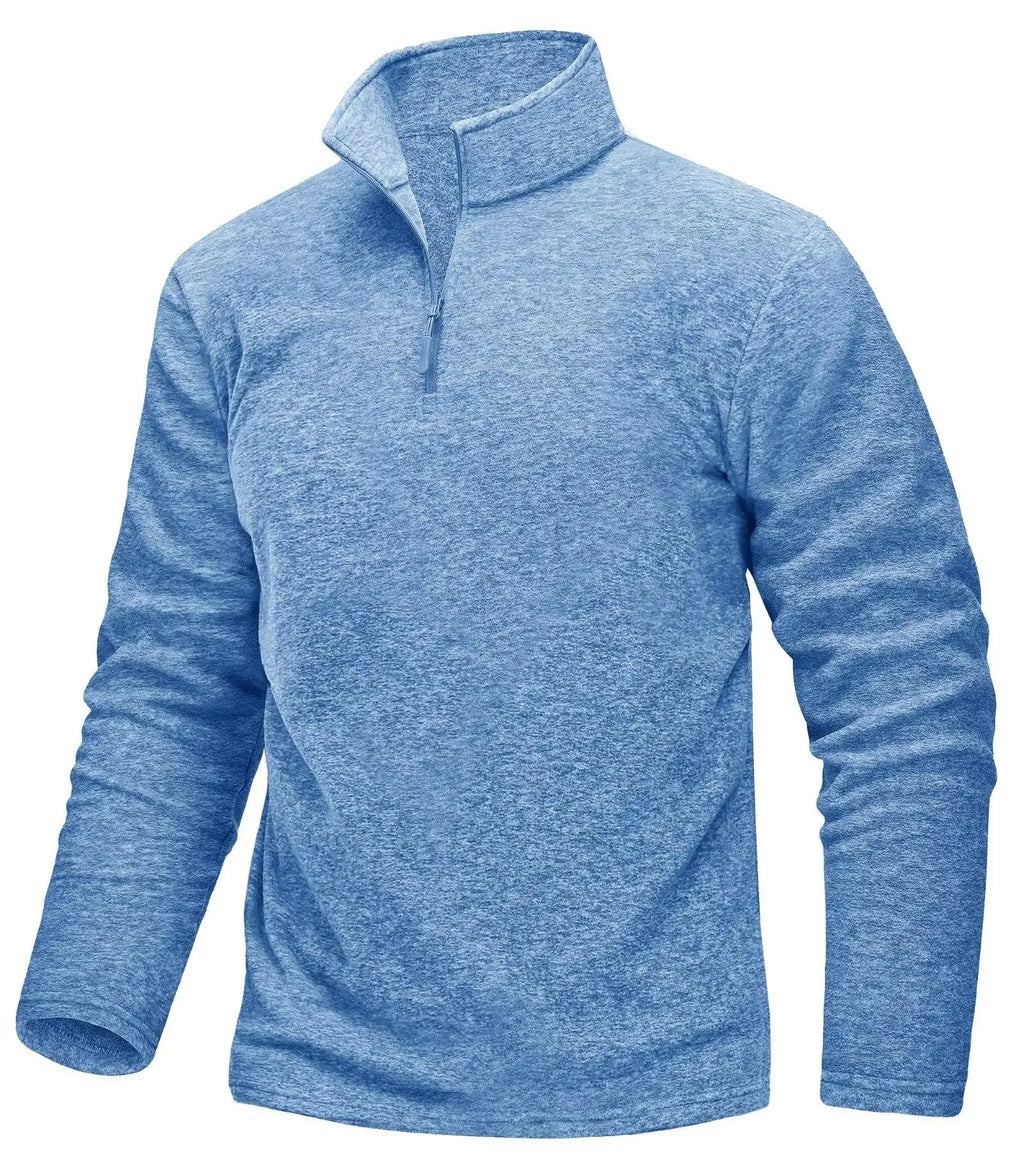 Men’s Quarter-Zip Fleece Sweater