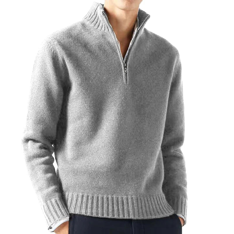 Men’s Turtleneck Knit Sweater