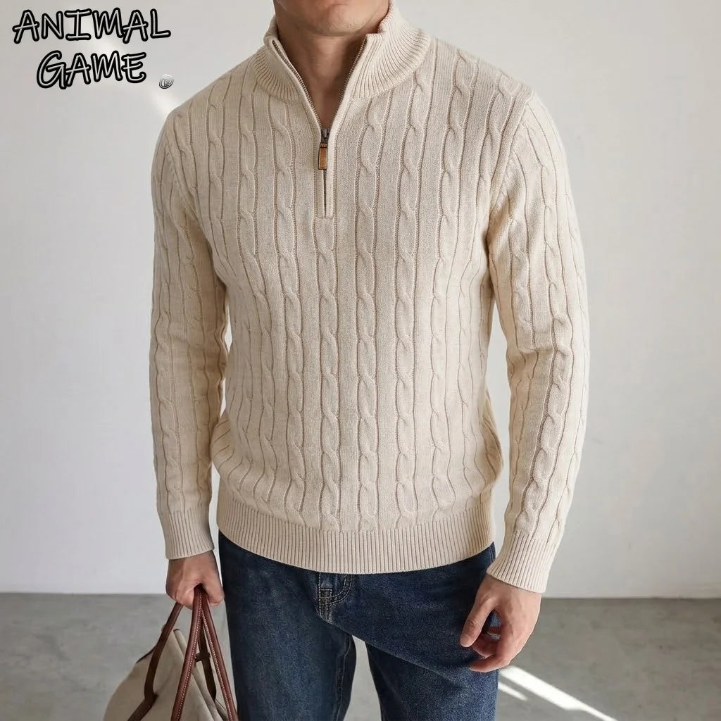 Men’s Smart Half-Zip Sweater