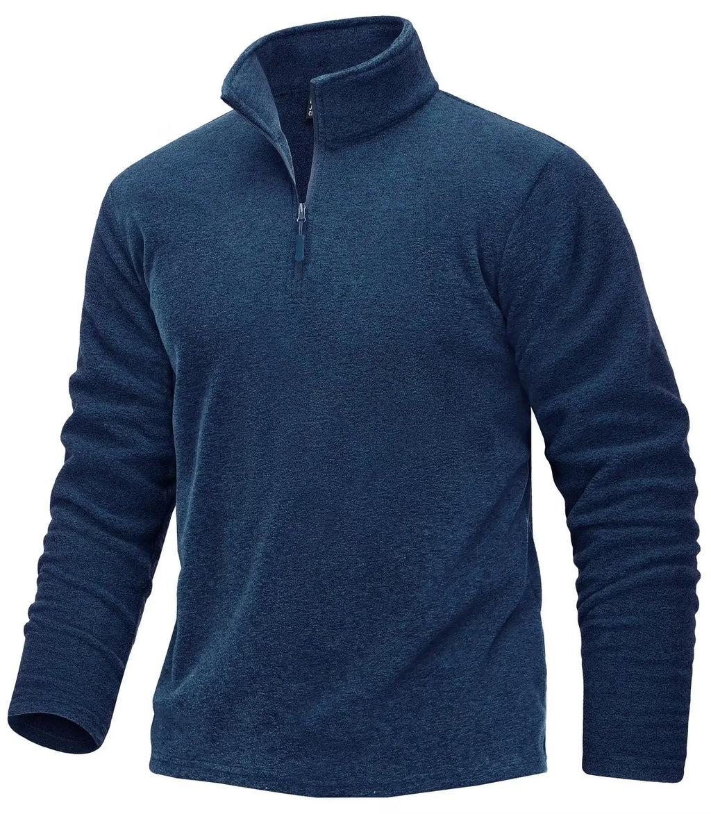 Men’s Quarter-Zip Fleece Sweater