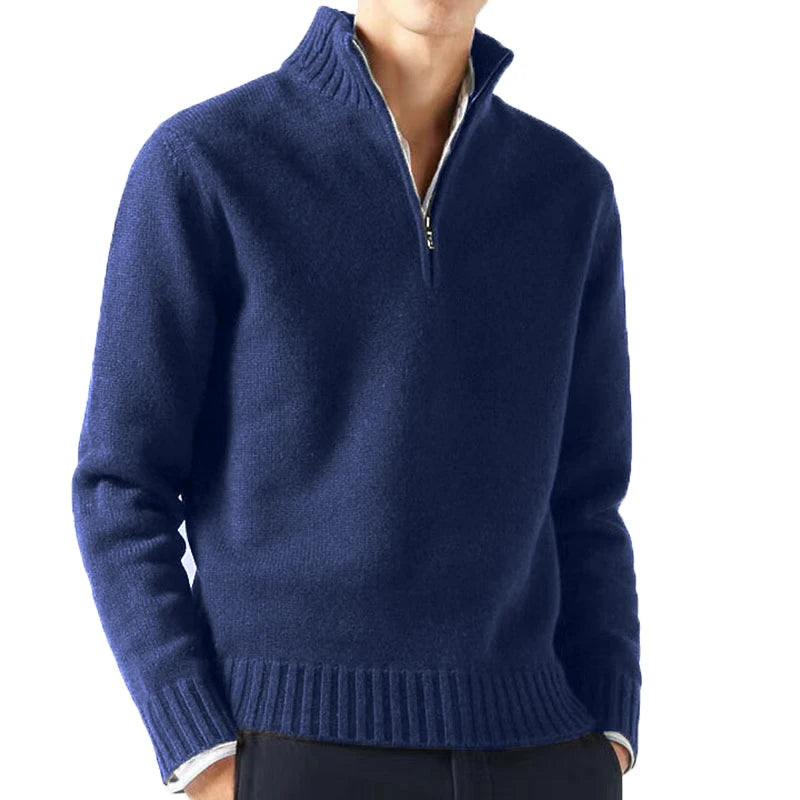 Men’s Turtleneck Knit Sweater