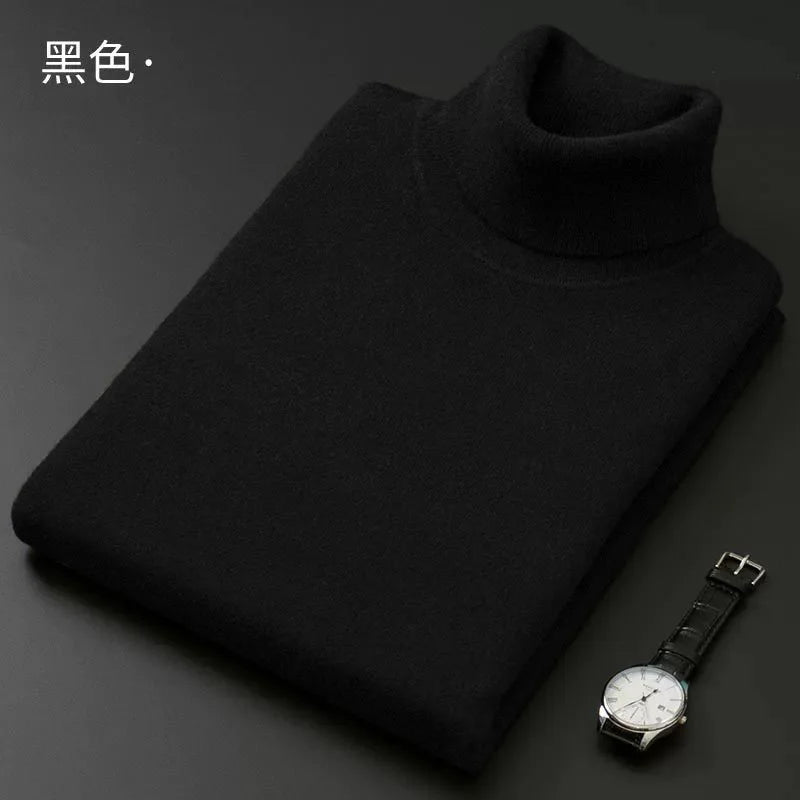 Men’s Cashmere Blend Turtleneck.