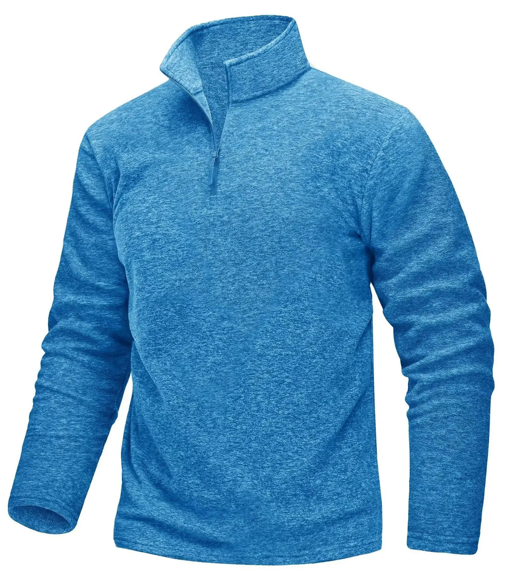 Men’s Quarter-Zip Fleece Sweater