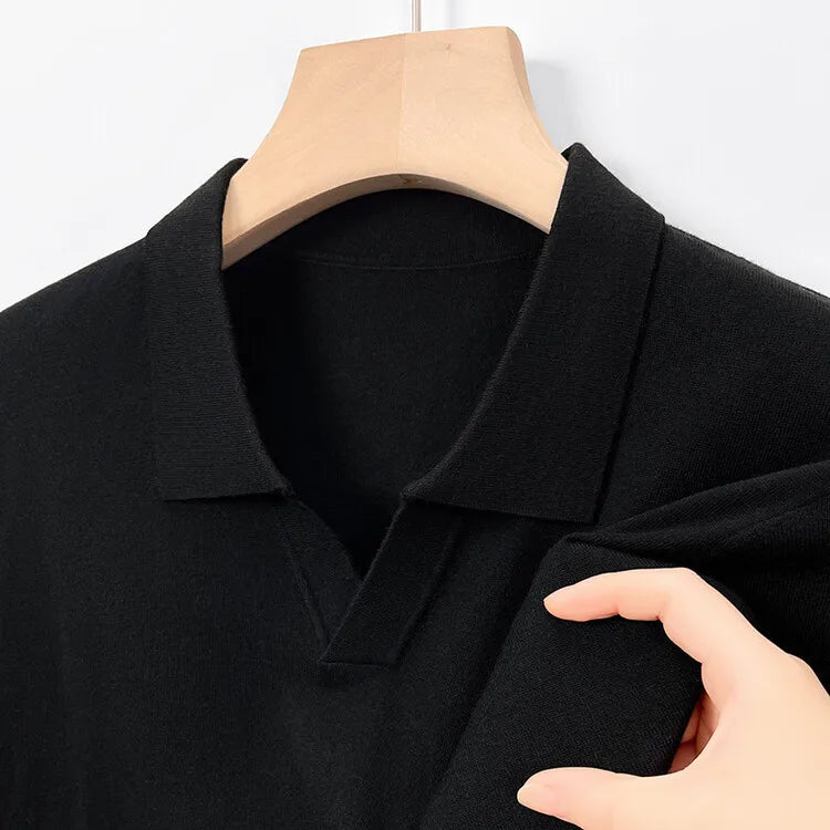 Men’s V-Neck Wool Sweater