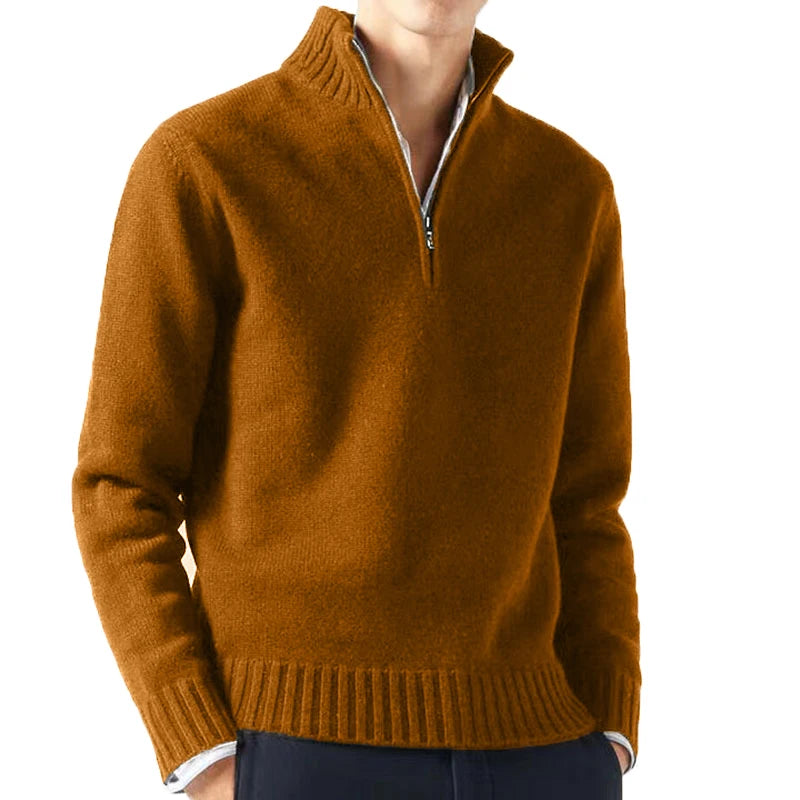 Men’s Turtleneck Knit Sweater