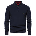 Men’s Zip-Up Knit Cardigan