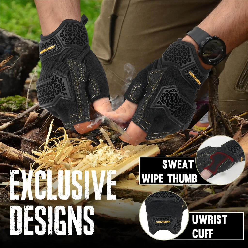 Anti-Impact Work Gloves – Vibration Control for Tough Jobs
