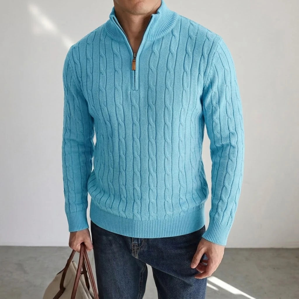 Men’s Smart Half-Zip Sweater