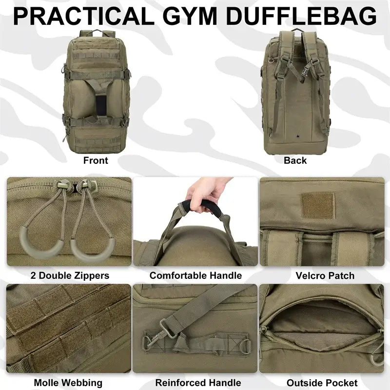 Tactical Duffle Backpack – Ready for Any Day