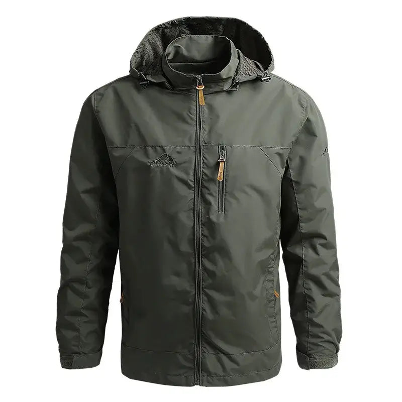 Men’s Waterproof Tactical Windbreaker – Outdoor Adventures Jacket