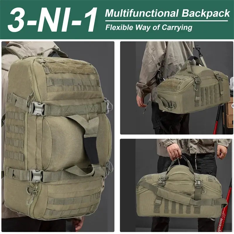 Tactical Duffle Backpack – Ready for Any Day