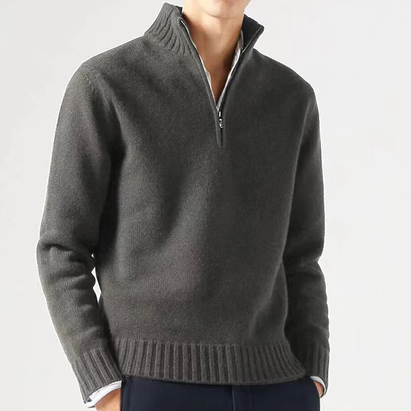 Men’s Turtleneck Knit Sweater