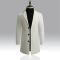 Wool Blend Long Coat