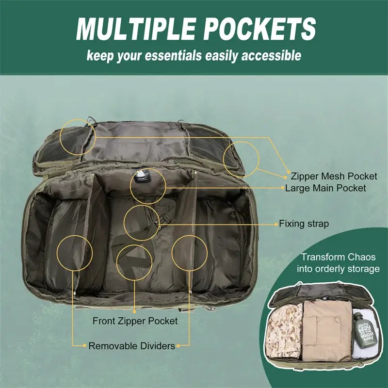 Tactical Duffle Backpack – Ready for Any Day