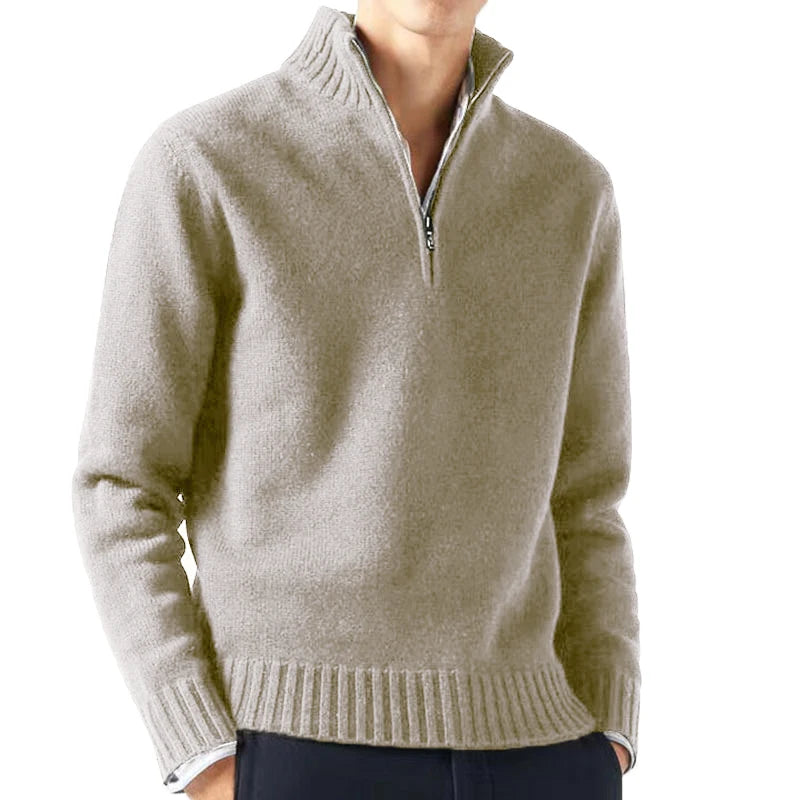 Men’s Turtleneck Knit Sweater