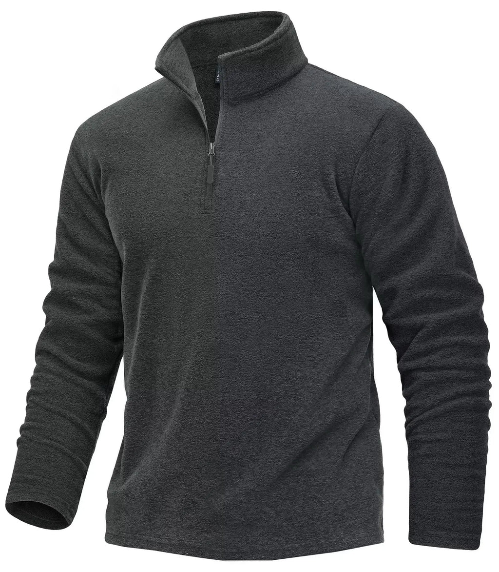 Men’s Quarter-Zip Fleece Sweater