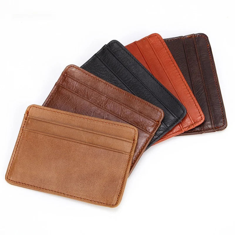 Slim Leather Card Holder