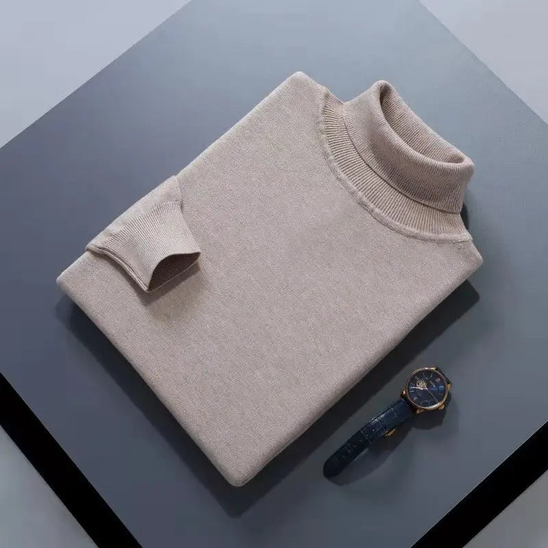 Men’s Cashmere Blend Turtleneck.