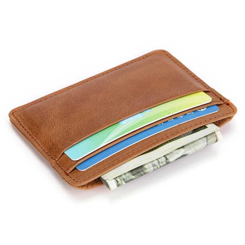 Slim Leather Card Holder
