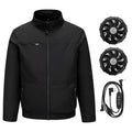 Men’s USB Cooling Fan Jacket – Breathable Outdoor Workwear for Heat Relief